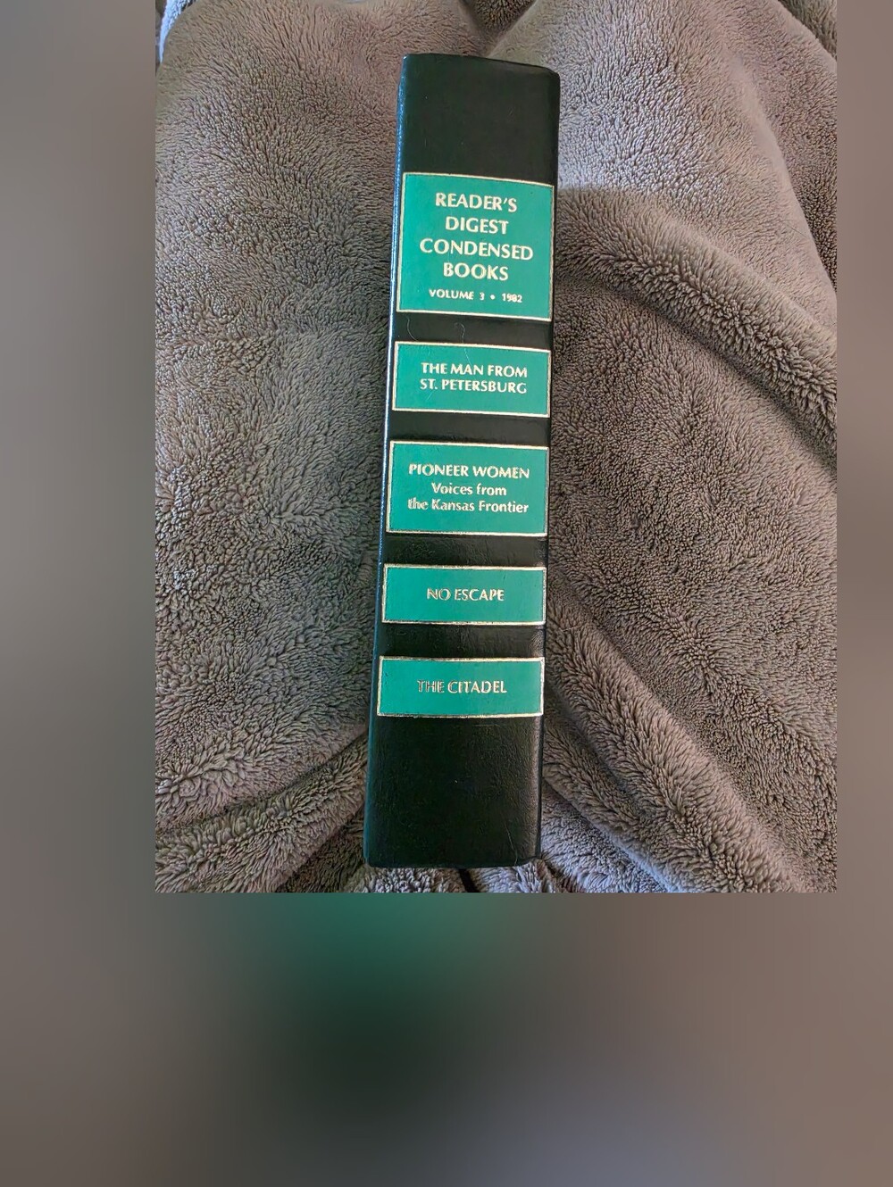 Volume 3 of Reader's Digest Condensed Books published in 1982